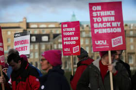 University staff go on strike today with more on the way as pay and pension dispute rages on (Photo by Martin Pope/Getty Images)