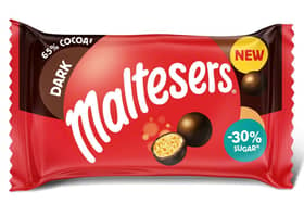 A dark chocolate version of Maltesers will launch later this month (Photo: Mars Wrigley)