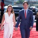 Justin Trudeau and Sophie first started dating in 2003 and got married two years later - Credit: Getty
