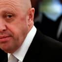 This picture taken on July 4, 2017 shows Russian businessman Yevgeny Prigozhin prior to a meeting with business leaders held by Russian and Chinese presidents at the Kremlin in Moscow. 