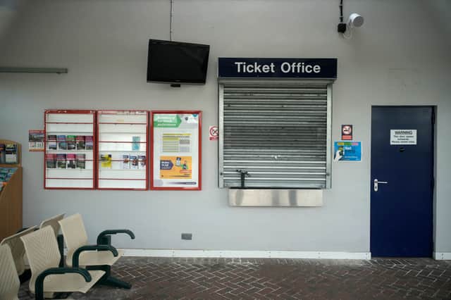 The government has asked train operators to withdraw proposals to close railway ticketing station across England after the transport watchdog recommended against the widespread closures. (Credit: Getty Images)