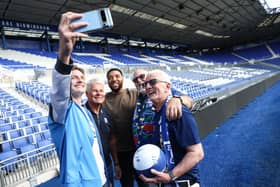 Troy Deeney and Taylor Gardner-Hickman met football fans to discuss club community projects that help them support each other