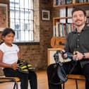 Children take part in trying to guess adults' age based on the activities they enjoy