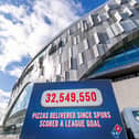 More than 32 million pizzas have been delivered by Domino's since Spurs last scored