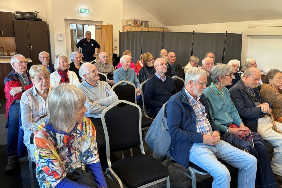 Market Harborough Historical Society's visit to the Lutterworth Museum