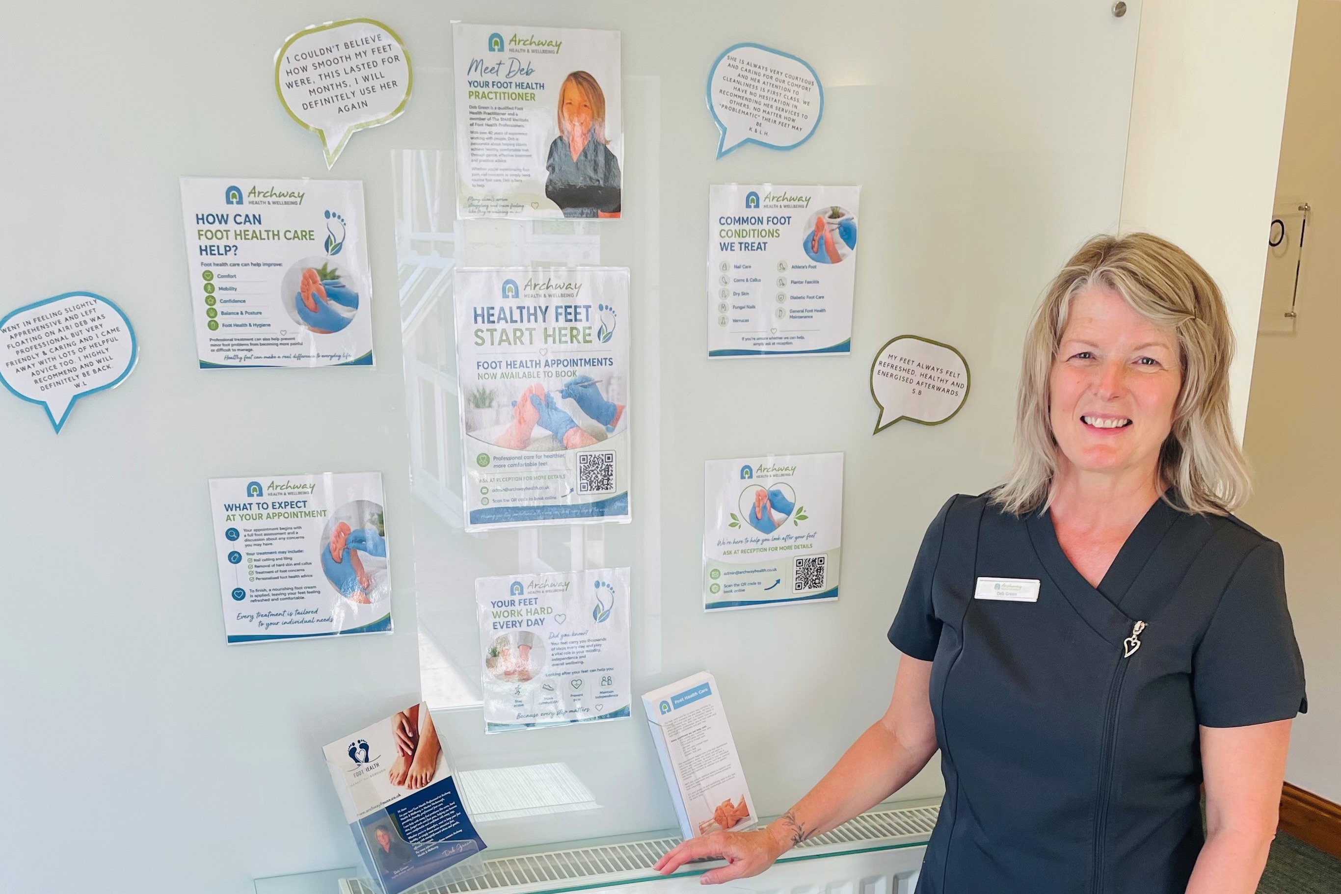 Putting her best foot forward: Market Harborough welcomes new specialist ...