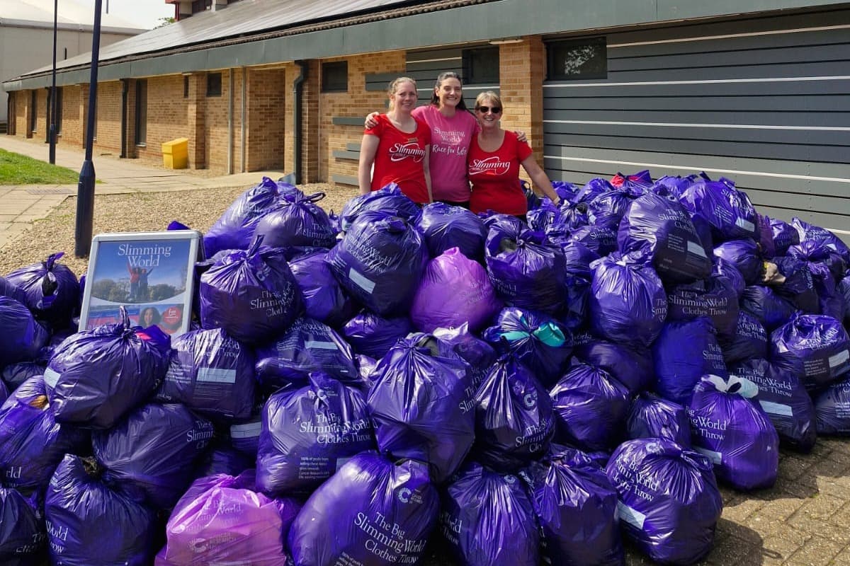 Slimming World members turn unwanted clothes into a £2.7 million ...