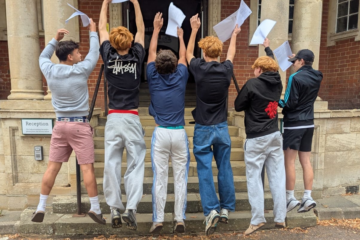 Robert Smyth Academy celebrates its 'best ever results'