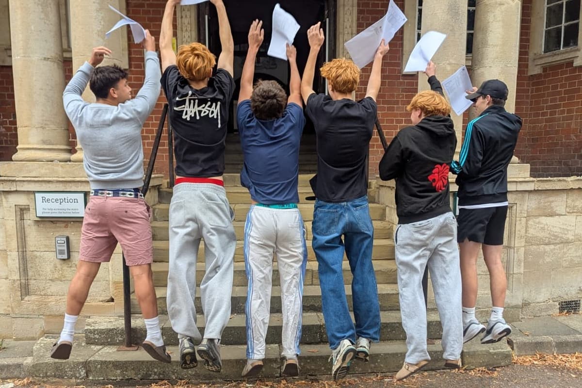 Robert Smyth Academy celebrates its 'best ever results'