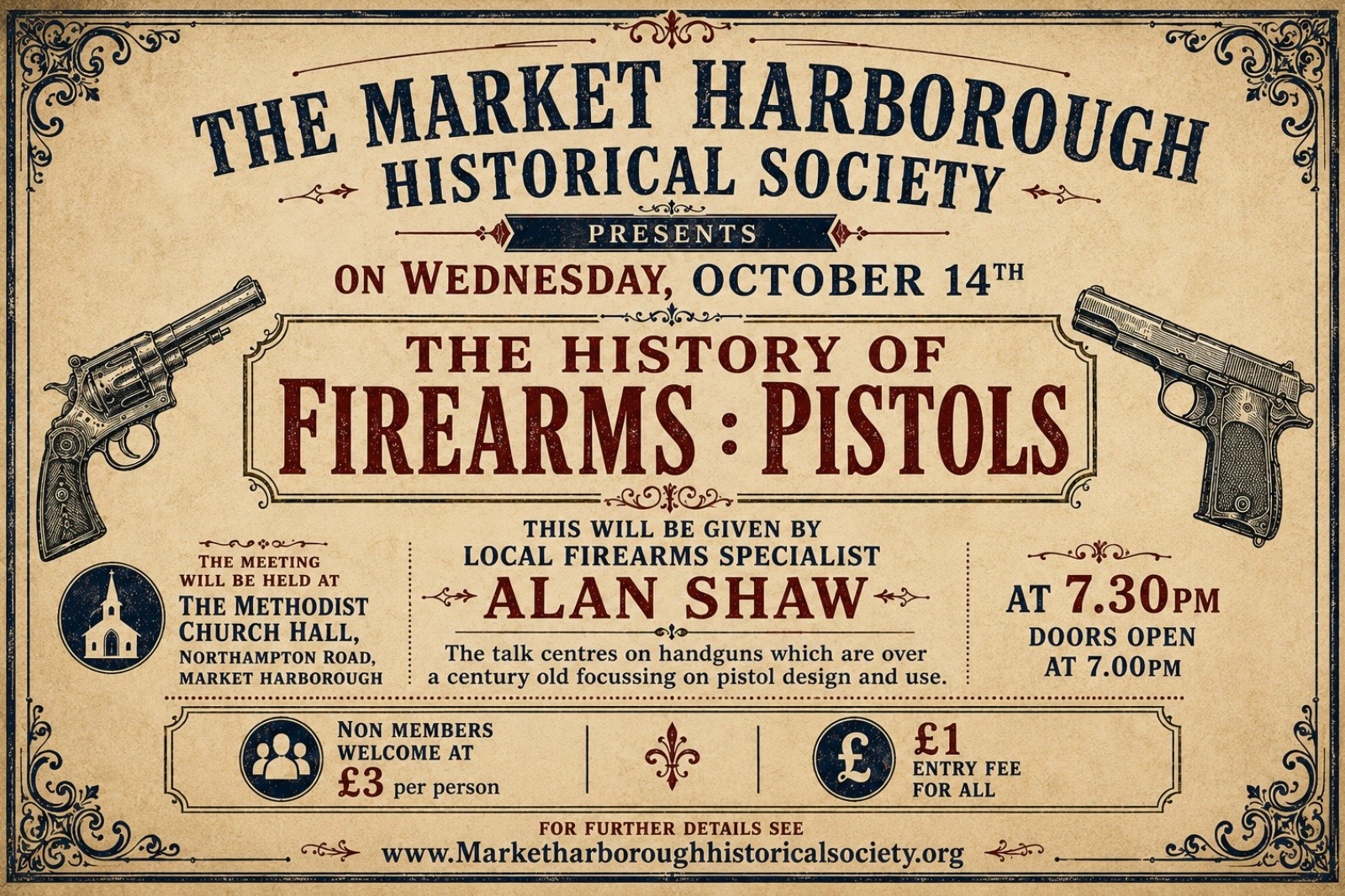 Market Harborough Historical Society October Meeting