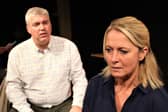 Joff Brown and Joy Brankin-Frisby in rehearsal