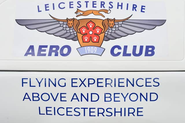 Leicestershire Aero Club logo.