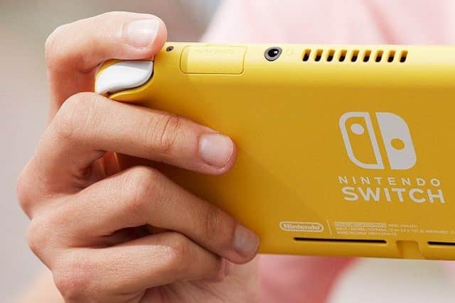The Nintendo Switch Lite comes in yellow, blue and grey