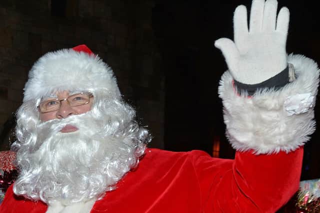 Santa's sleigh will be travelling around the streets of Harboroughfrom December 1 to December 22.