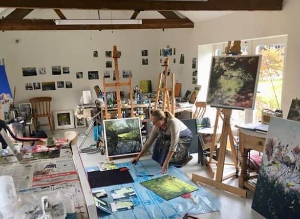 Lisa Timmerman's studio in Foxton.