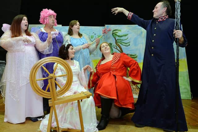 Rehearsals during Last Minute Theatre panto Sleeping Beauty.
PICTURE: ANDREW CARPENTER