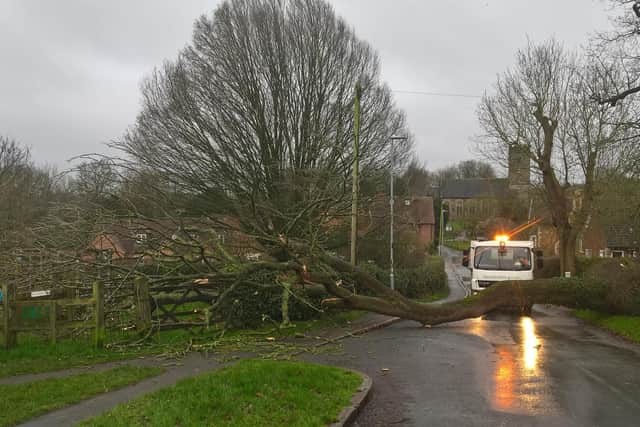 Leicestershire County Council highways teams are still working flat out after Storm Ciara rampaged across the county.