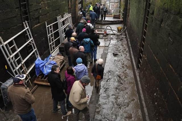 Visitors are being given the exciting chance to get down into the depths ofFoxton Locks this weekend.