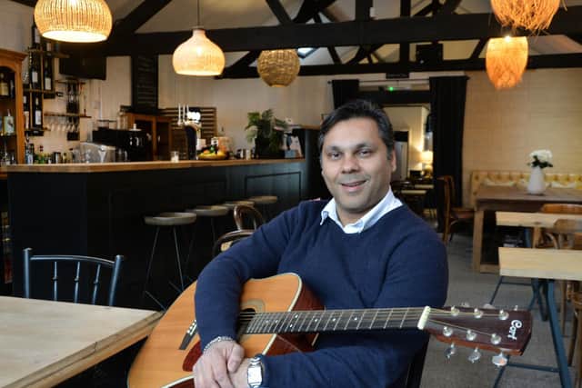 Vick Sherma of restaurant Fifty Eight in Market Harborough.
PICTURE: ANDREW CARPENTER