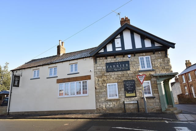 The Farrier at Cayton is ranked number eight.