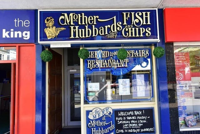 Mother Hubbard's Fish and Chips on Westborough is ranked number five.