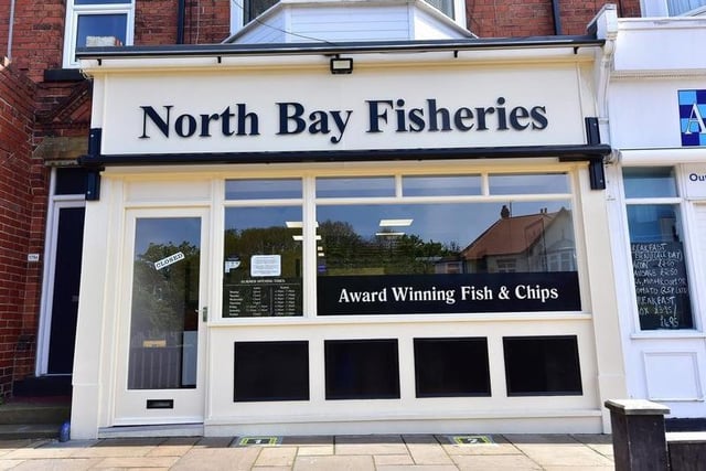 The North Bay Fisheries on Columbus Ravine are ranked number three.