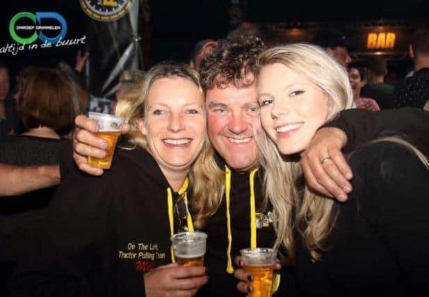 Ellie Pacey with her mum Mel and dad Mark.