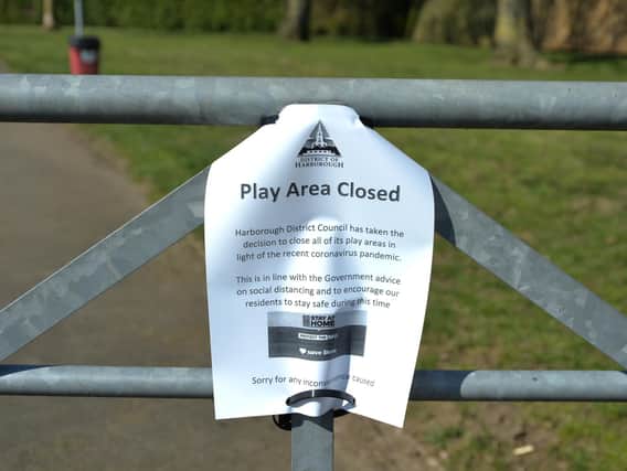 With playgrounds reopeningacross the country, questions are being asked to the council about when children can return to the playgrounds in the Harborough district.