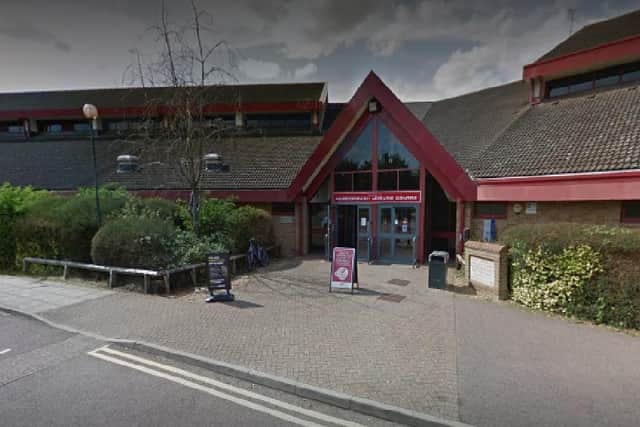 Market Harborough Leisure Centre.