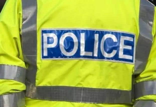 A man has been arrested after a stolen car was caught up in a dramatic police chase in Market Harborough in the early hours of today (Thursday).