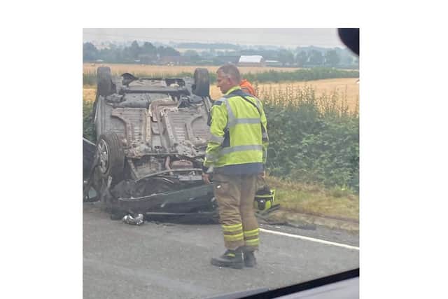 The carsh on the A6. Pictures Andy Carpenter/Luke Pepper.