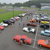 The Welland Valley Wander first classic car rally this year at Stoughton airport.
PICTURE: ANDREW CARPENTER