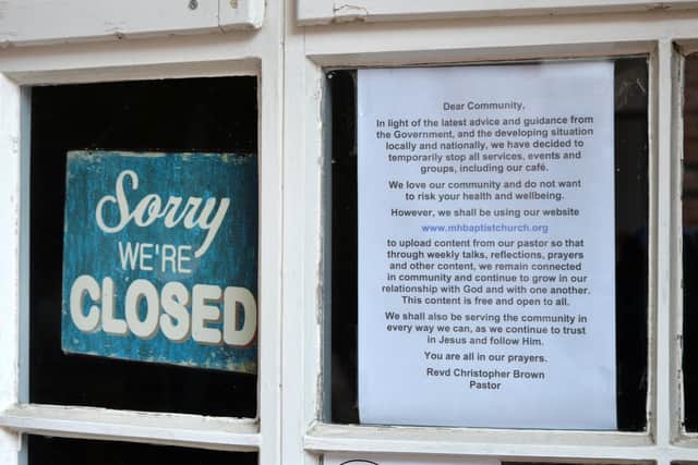 The Baptist Church New Horizons coffee shop has closed in Market Harborough.
PICTURE: ANDREW CARPENTER
