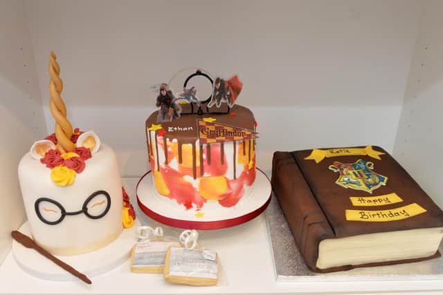 Harry Potter cakes.
PICTURE: ANDREW CARPENTER