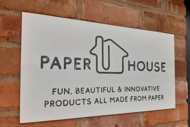 Paper House opened on August 26 at Pennbury Farm on Stretton Road in Great Glen.