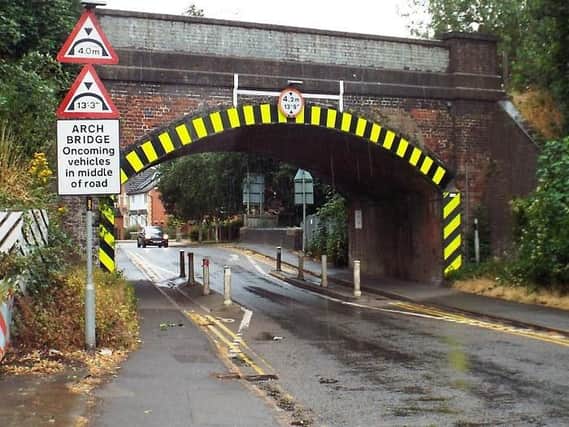 The scheme will widen popular cycle lanes under the railway bridge and set up temporary traffic lights either side of it.