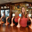 Lynsey Pratt General Manager at the Roebuck pub in Market Harborough.
PICTURE: ANDREW CARPENTER