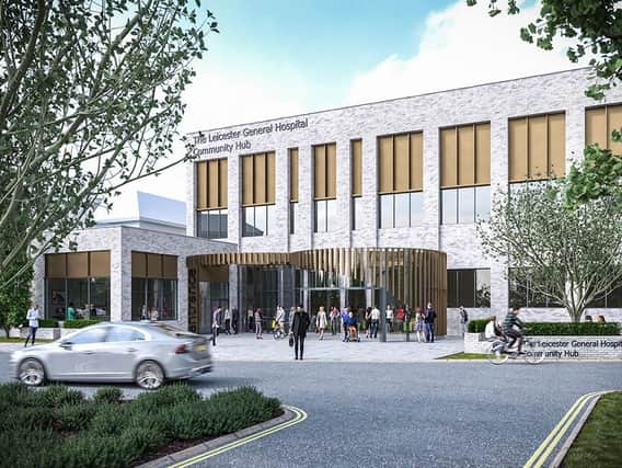 How the Leicester General Hospital might look.