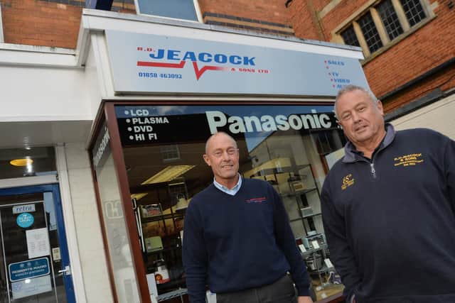 Brothers Richard and Robert Jeacock inside the family business Jeacock & Sons which is set to close after 65 years.
PICTURE: ANDREW CARPENTER