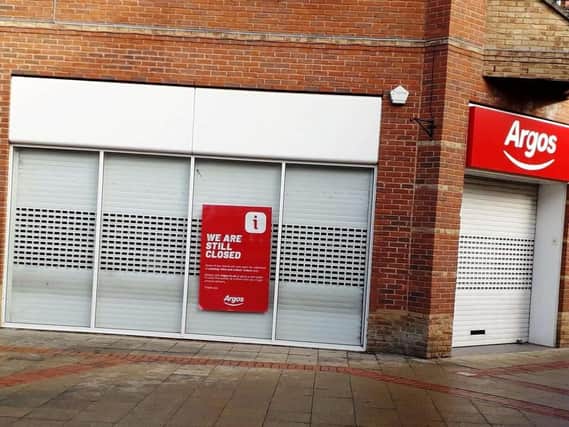 The Argos shop on St Mary’s Place has been closed since the first Covid-19 lockdown was introduced in March. It has now announced that it will not reopen.
(Photo courtesy of HFM)
