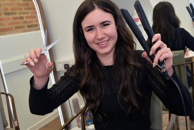 Laurie Hadley opens her new salon Hive Hair Artistry.
PICTURE: ANDREW CARPENTER