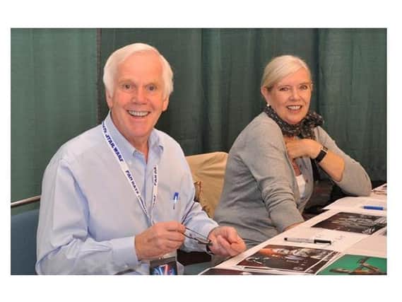 Jeremy Bulloch and his wife Maureen.