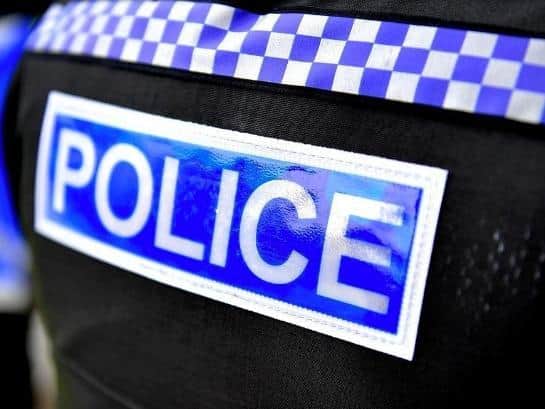 Five youths who surrounded a dog-walker and his family in a popular Market Harborough park and hurled eggs at them are being hunted by police.