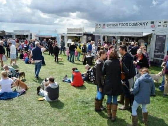 Busy scenes at the County Show in 2018, held at the Showground. Photo by Andrew Carpenter.