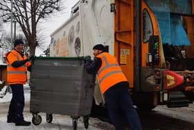 People in Harborough are being asked to put out their bins in the snow as usual if they are due to be emptied today (Monday).