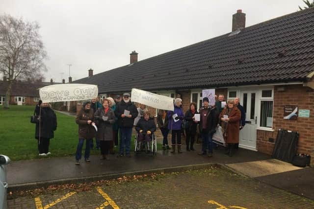 The Naseby Square plans have been contentious. Over 800 people in Market Harborough have signed petitions slamming the initiative since shocked elderly people in 19 bungalows got a letter from housing bosses in May 2018 telling them their homes were to be knocked down.
