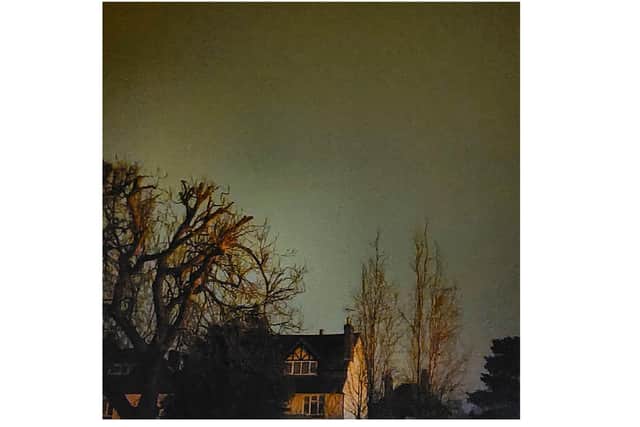 These photos of the Aurora Borealis were taken last night (Tuesday) by Erin Dooley near the Union Canal between 9.30-10pm on a mobile phone with short exposure.