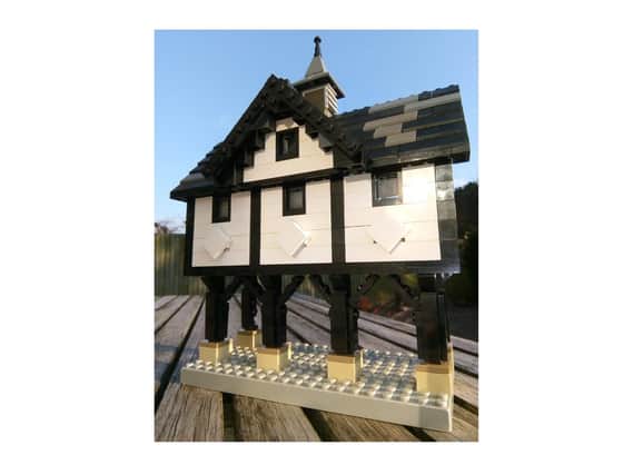 Market Harborough architect Tark Millican has put his time lockdown to good use – by building a brilliant Lego model of the town’s famous Old Grammar School.