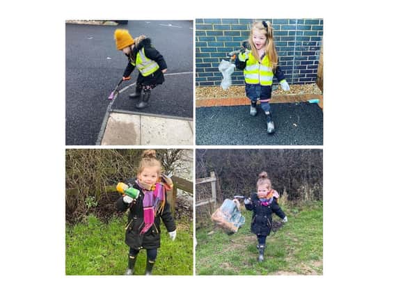 Daisy French-Hewitt is so determined to keep her streets and countryside clean that she even wrote to Father Christmas asking for a litter picker.