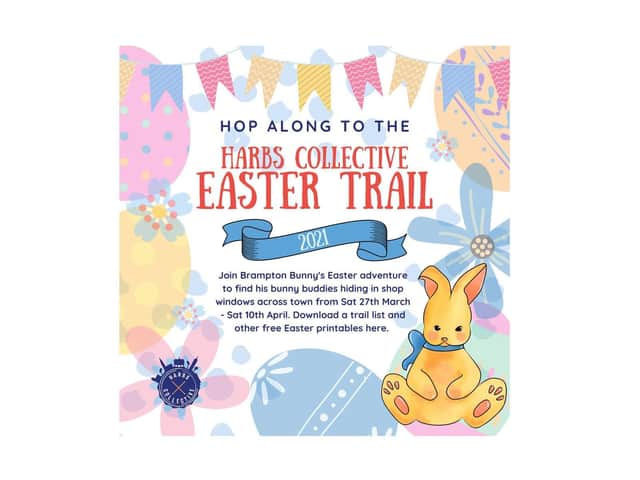 A special Easter bunny hunt is being set up to give children in Market Harborough loads of fun and bags of laughs over the next few days.
